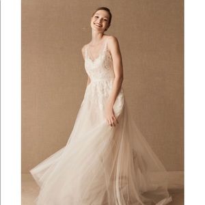 Willowby by Watters Reagan Gown from BHLDN, size 0